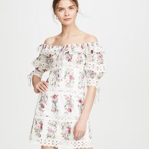 ZIMMERMANN FLORAL MINI DRESS